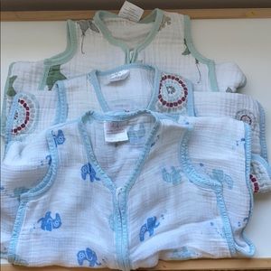 Bundle of Aden and Anais sleep sacks